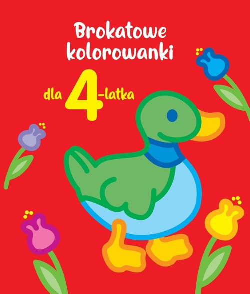 Image of Brokatowe kolorowanki dla 4-latka