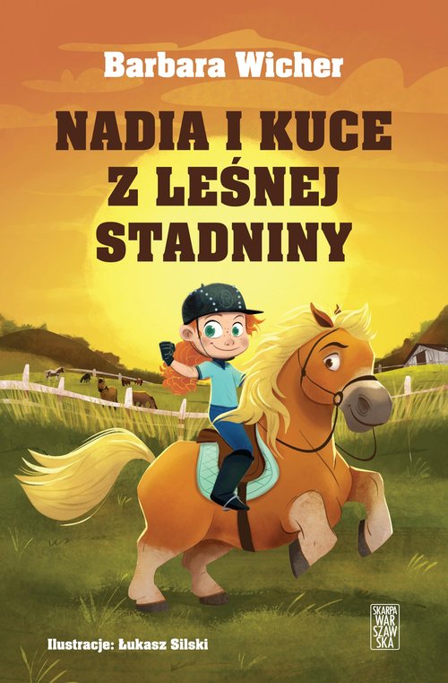 Image of Nadia i kuce z leśnej stadniny