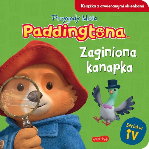 Image of Zaginiona kanapka Przygody Misia Paddingtona Książka z otwieranymi okienkami