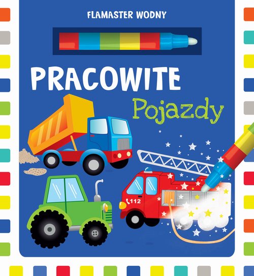 Image of Flamaster wodny Pracowite pojazdy