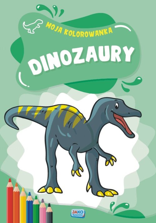 Image of Dinozaury Moja kolorowanka 2 sztuki
