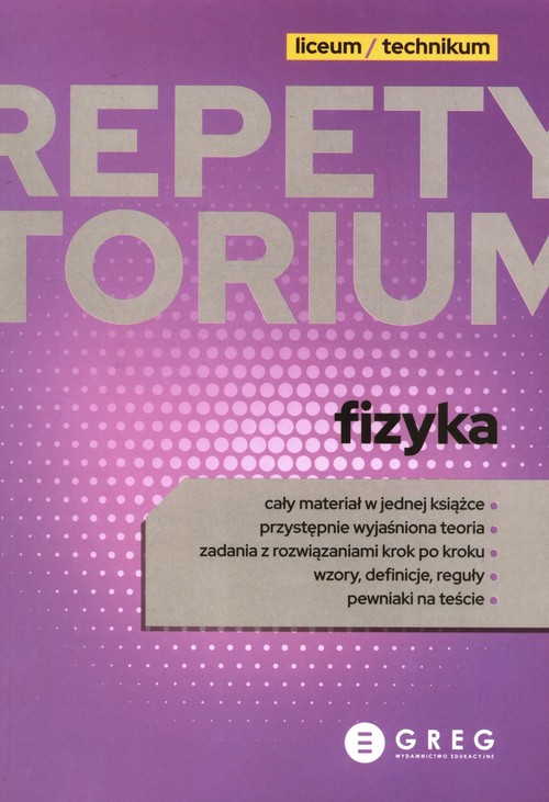 Image of Repetytorium Fizyka liceum/technikum