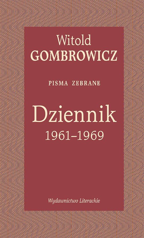 Image of Dziennik 1961-1969 Pisma zebrane