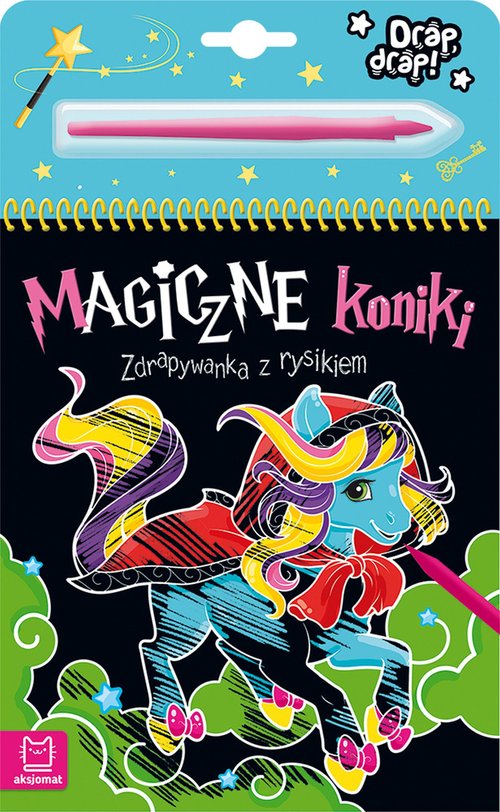 Image of Magiczne koniki Zdrapywanka z rysikiem