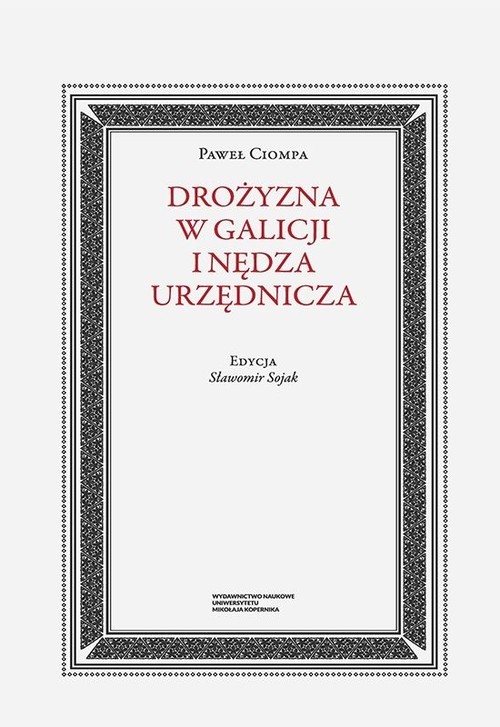 Image of Drożyzna w Galicji i nędza urzędnicza