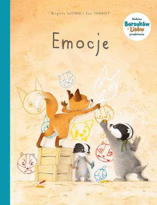 Image of Rodzina Borsuków i Lisów przedstawia Emocje Tom 1