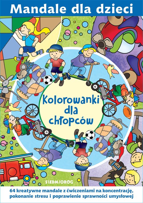 Image of Mandale dla dzieci Kolorowanki dla chłopców