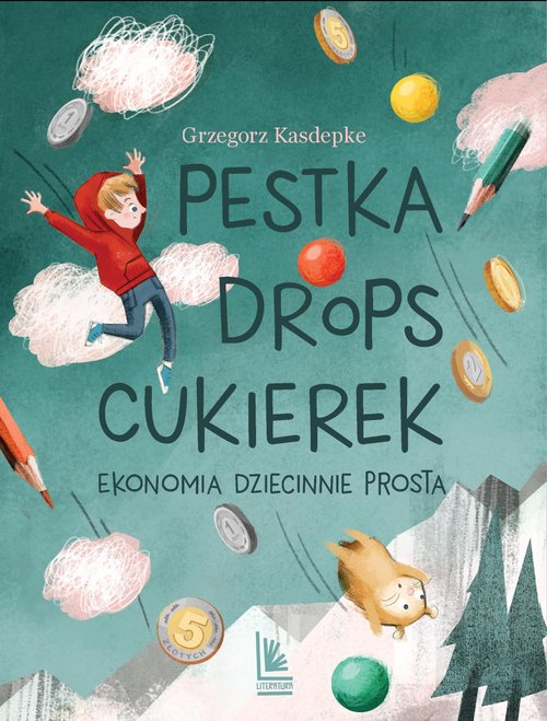 Image of Pestka drops cukierek Ekonomia dziecinnie prosta