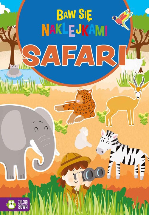 Image of Baw się naklejkami Safari