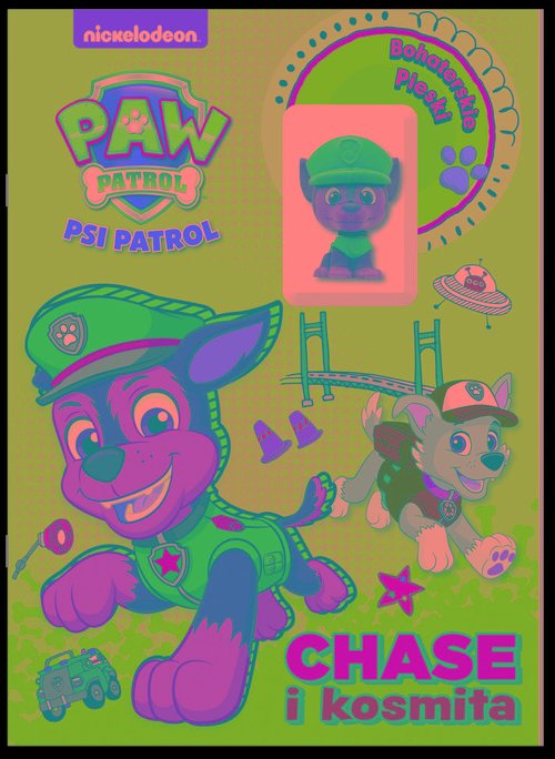 Image of Psi Patrol. Bohaterskie pieski. CHASE i kosmita
