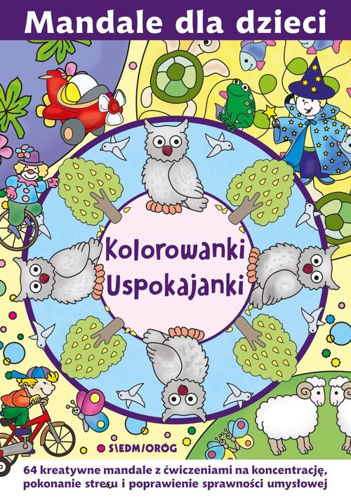 Image of Mandale dla dzieci Kolorowanki uspokajanki