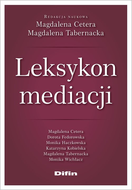 Image of Leksykon mediacji