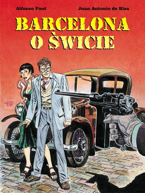Image of Barcelona o świcie