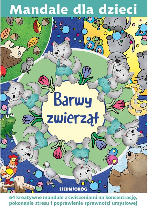 Image of Mandale dla dzieci Barwy zwierząt