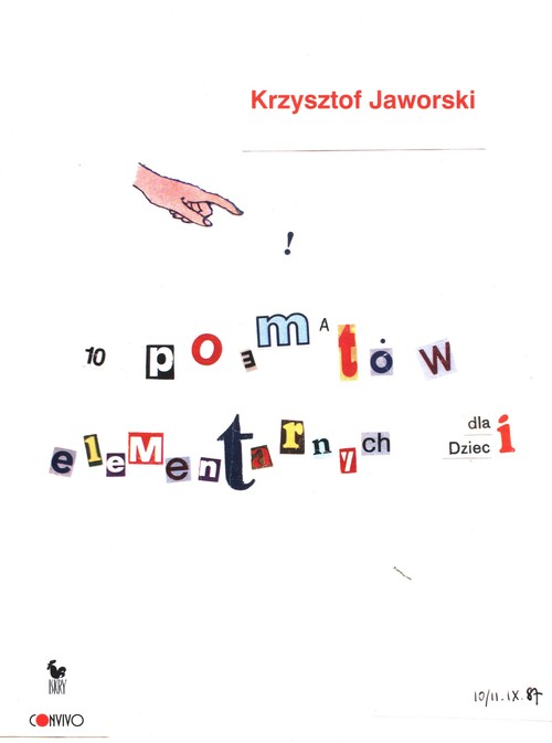 Image of 10 poematów elementarnych dla dzieci