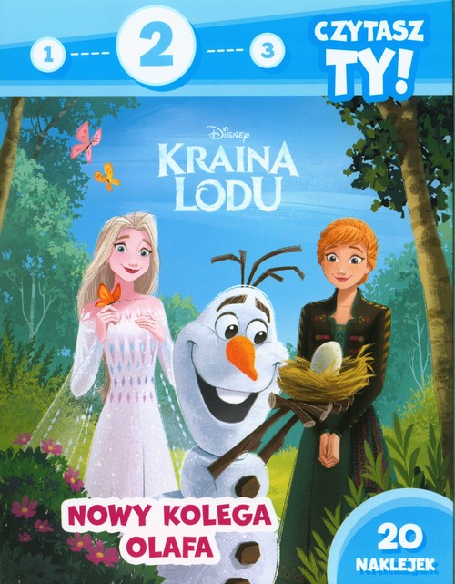 Image of 1 2 3 czytasz ty! Poziom 2 Nowy kolega Olafa Disney Kraina Lodu