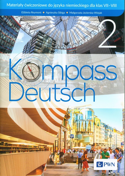 Image of Kompass Deutsch 2 Materiały ćwiczeniowe do języka niemieckiego dla klas 7-8 Szkoła podstawowa