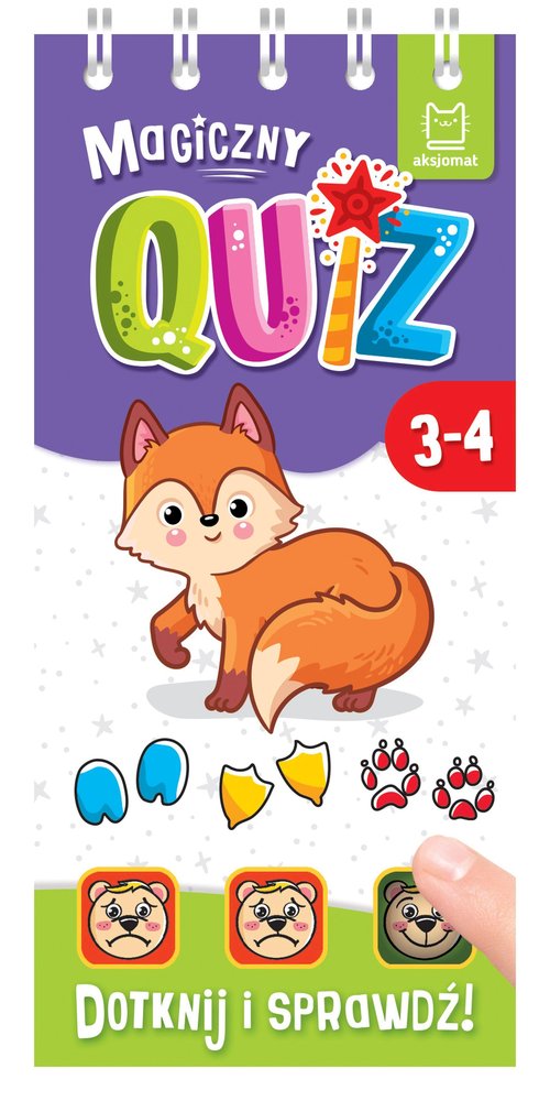 Image of Magiczny quiz z liskiem Dotknij i sprawdź