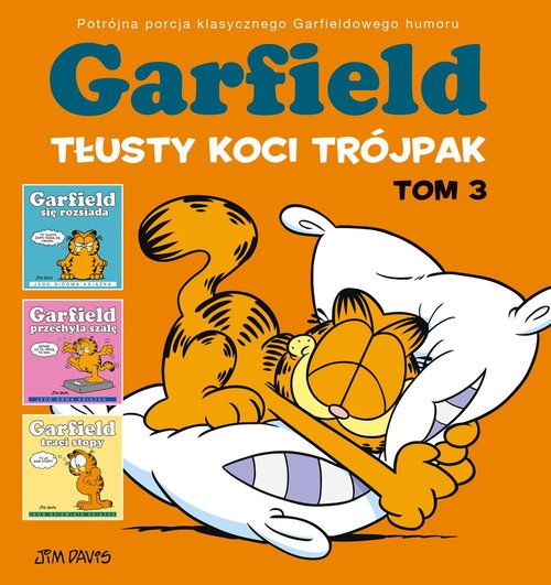 Image of Garfield Tłusty koci trójpak Tom 3