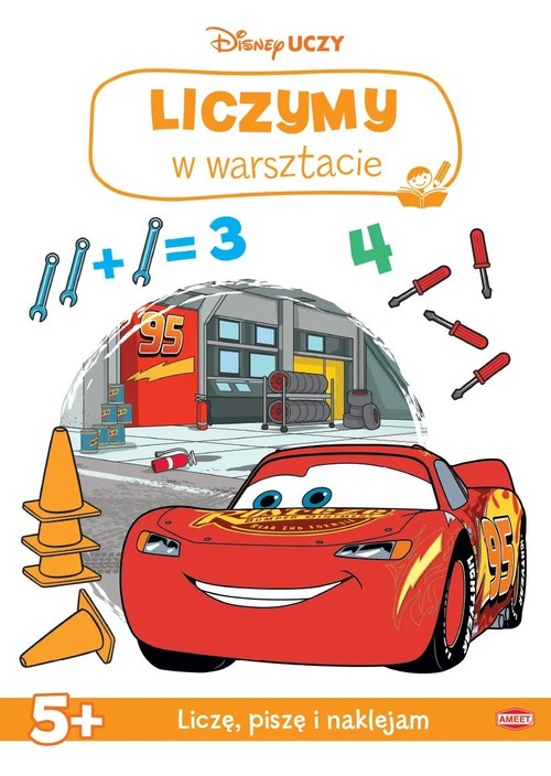 Image of Disney Uczy Auta Liczymy W Warsztacie
