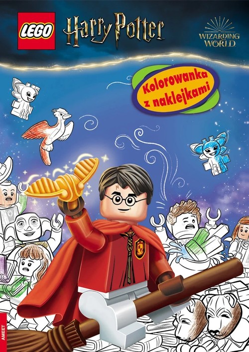 Image of Lego Harry Potter Kolorowanka z naklejkami