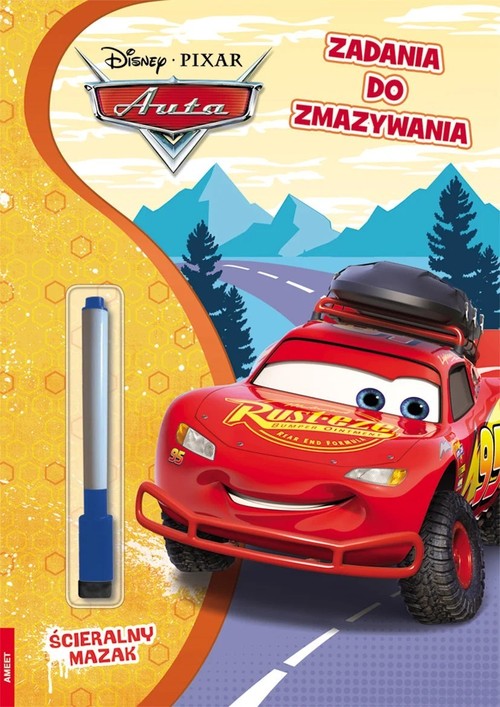 Image of Disney Pixar Auta Zadania do zmazywania