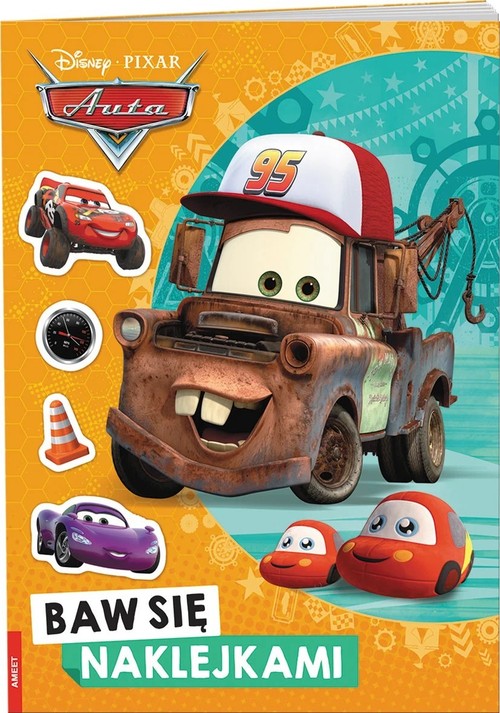 Image of Disney Pixar Auta Baw się naklejkami