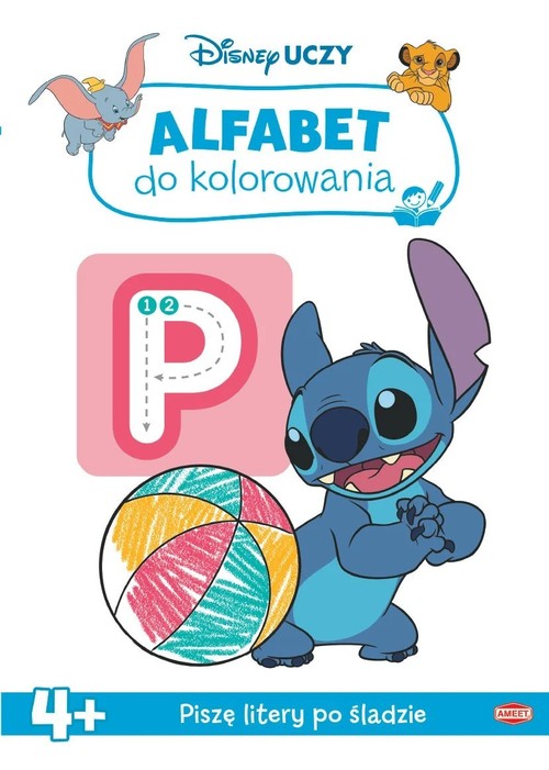 Image of Disney Uczy Classic Alfabet do kolorowania