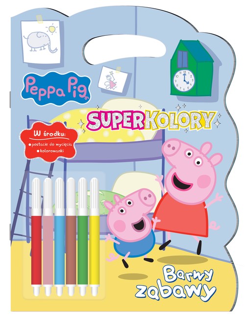 Image of Peppa Pig. Superkolory 3 Barwy zabawy