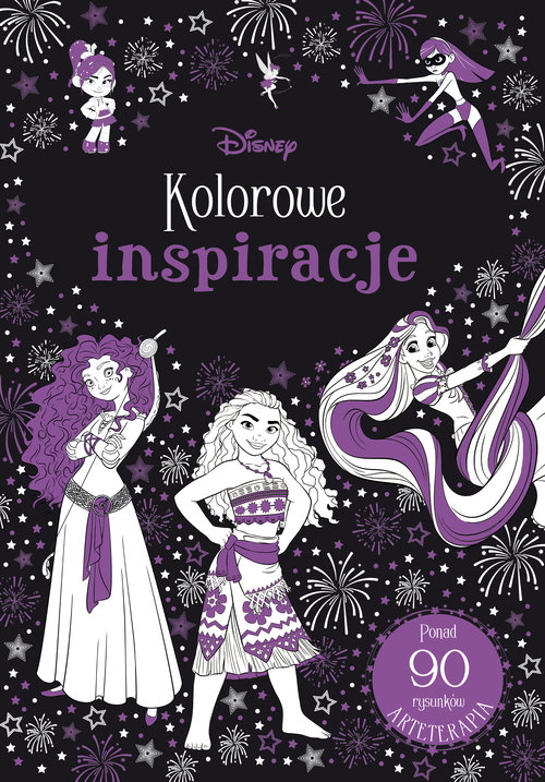 Image of Arteterapia Kolorowe inspiracje Disney