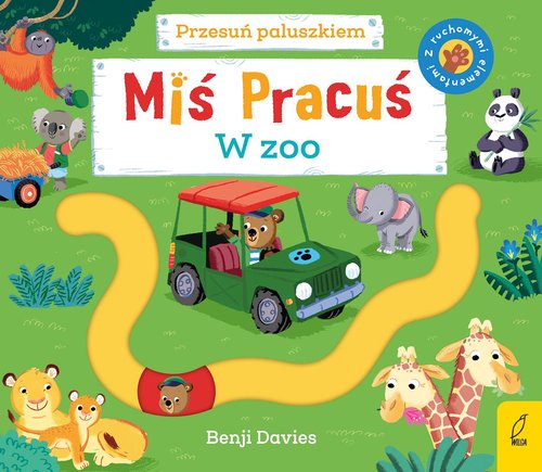 Image of Miś Pracuś Przesuń paluszkiem W zoo