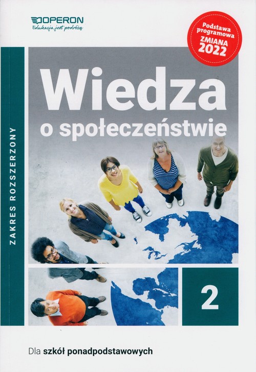Image of Wiedza o społeczeństwie 2 Podręcznik Zakres rozszerzony. Liceum i technikum