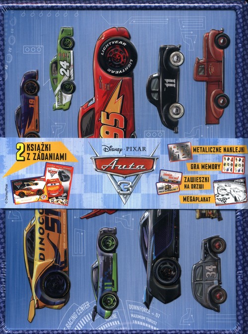 Image of Auta 3 Zestaw książek z dodatkami
