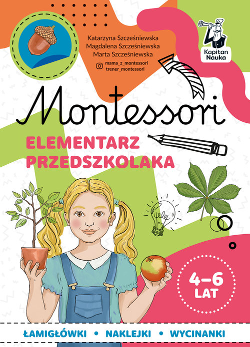 Image of Montessori Elementarz przedszkolaka 4-6 lata