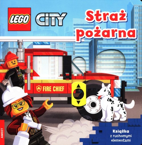 Image of Lego City Straż Pożarna Książka z ruchomymi elementami