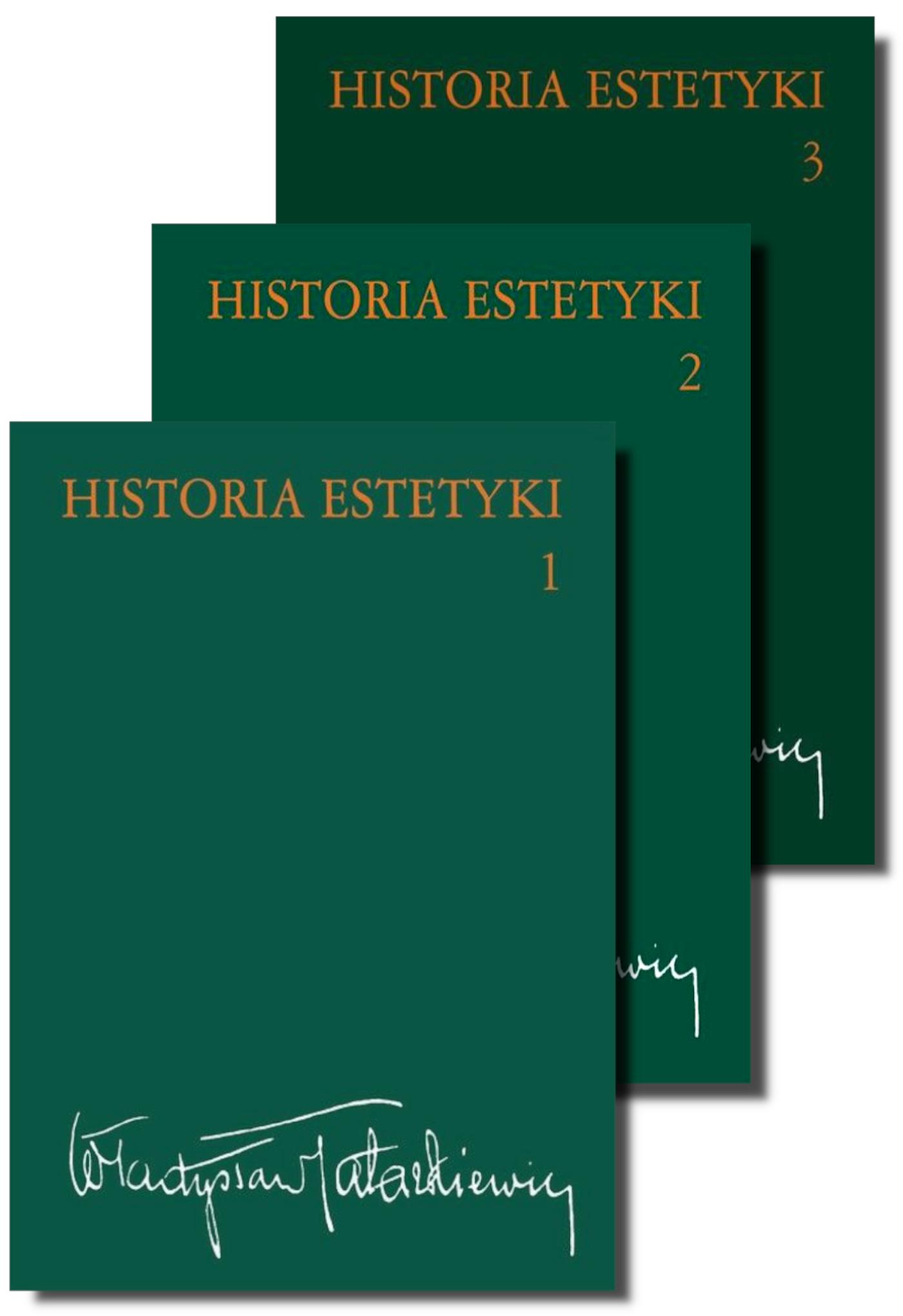 Image of Historia estetyki Tom 1- 3