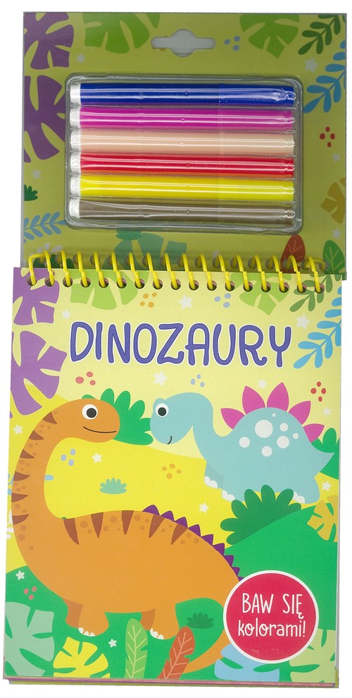 Image of Baw się kolorami! Dinozaury