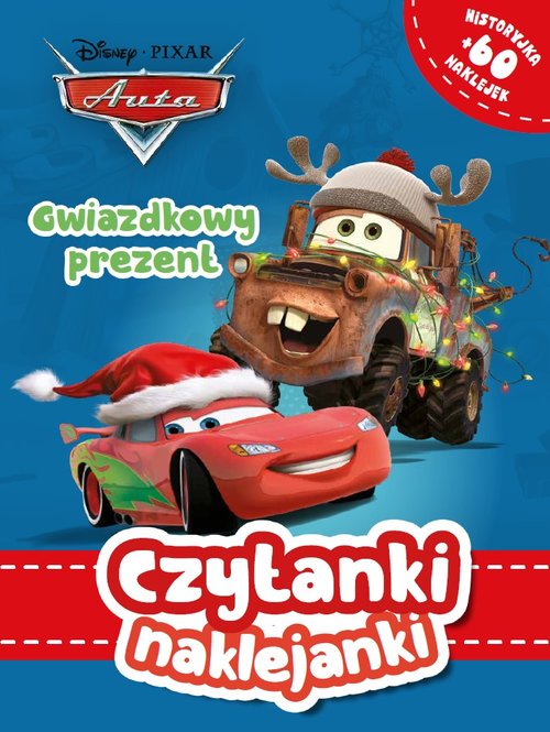 Image of Czytanki naklejanki Gwiazdkowy prezent Disney Auta