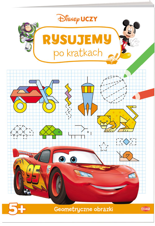 Image of Disney Uczy Rysujemy po kratkach