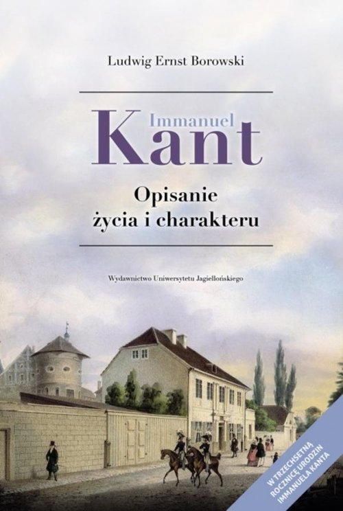 Image of Immanuel Kant Opisanie życia i charakteru