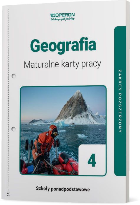 Image of Geografia 4 Maturalne karty pracy Zakres rozszerzony Szkoła ponadpodstawowa