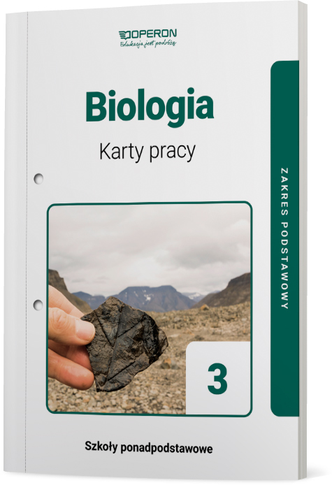 Image of Biologia 3 Karty pracy Zakres podstawowy Szkoła ponadpodstawowa