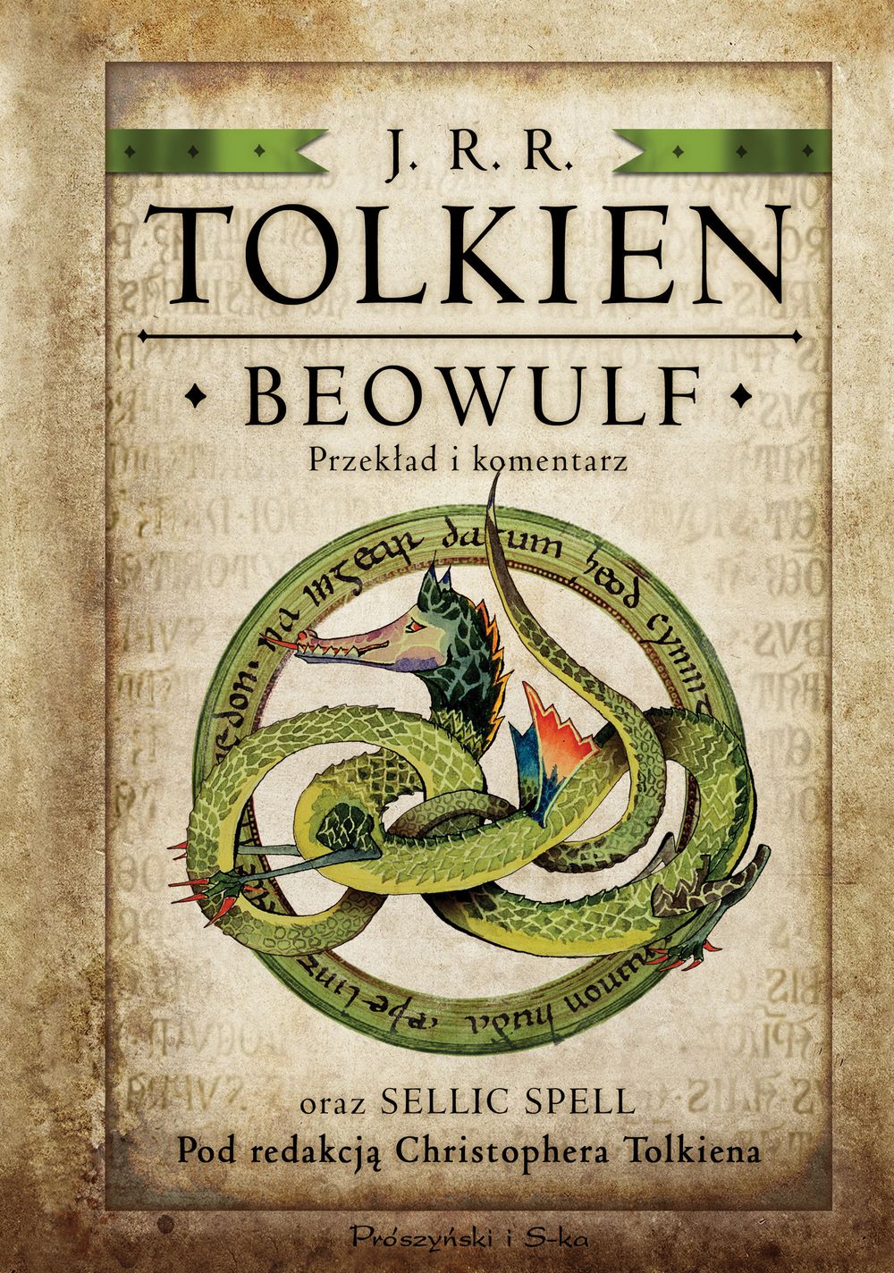 Image of Beowulf. Przekład i komentarz oraz Sellic Spell pod redakcją Christophera Tolkiena