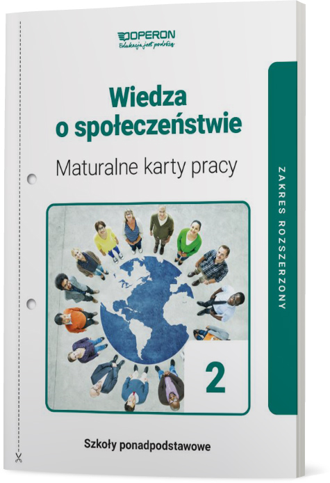 Image of Wiedza o społeczeństwie 2 Maturalne karty pracy Zakres rozszerzony Szkoła ponadpodstawowa