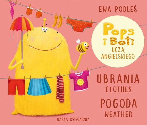 Image of Ubrania i pogoda. Pops i Boti uczą angielskiego