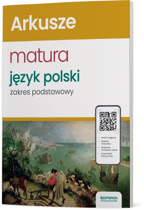 Image of Język polski matura 2024 Arkusze zakres podstawowy