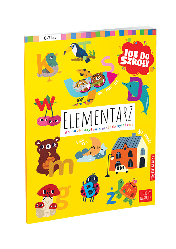 Image of Idę do szkoły. Elementarz do nauki czytania metodą sylabową