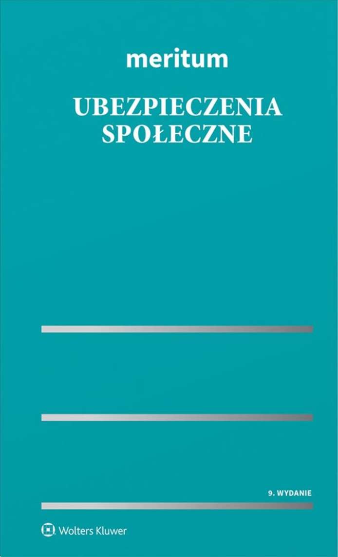 Image of Ubezpieczenia społeczne. Meritum wyd. 2022