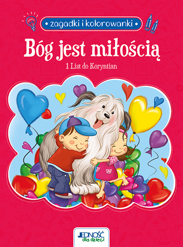 Image of Bóg jest miłością. 1 List do Koryntian. Zagadki i kolorowanki