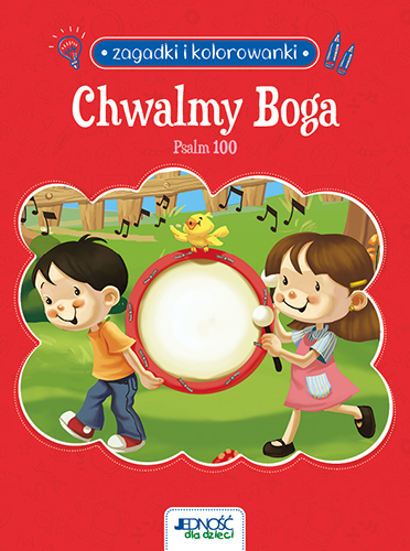 Image of Chwalmy Boga. Psalm 100. Zagadki i kolorowanki